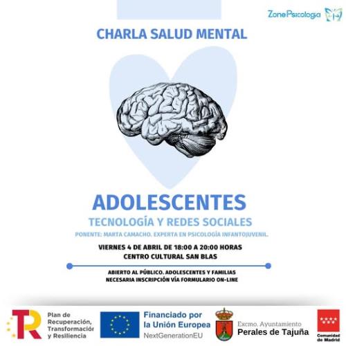 Charla sobre salud mental