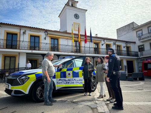 La Policía Local de Perales de Tajuña estrena nuevo coche patrulla con menor consumo y bajas emisiones